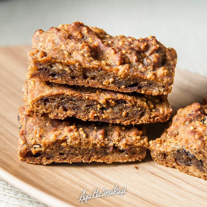 proste przepisy na zdrowe batony bez nabiału bez glutenu bez cukru