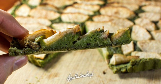 zielony-placek-jablkowy-jaglany-bez-cukru-szybki-przepis-10