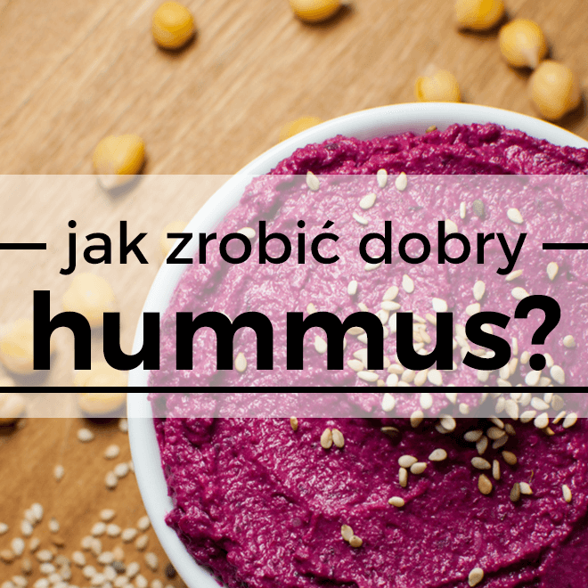 jak zrobić hummus przepisy z ciecierzycą