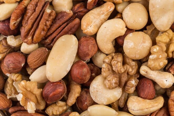 orzechy zdrowa przekąska