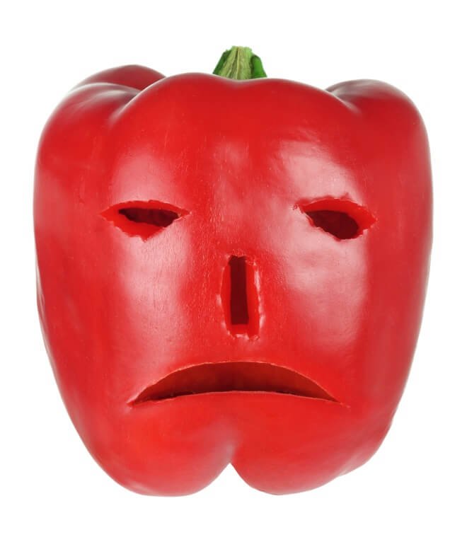 dlaczego moje dziecko nie je warzyw papryka twarz 