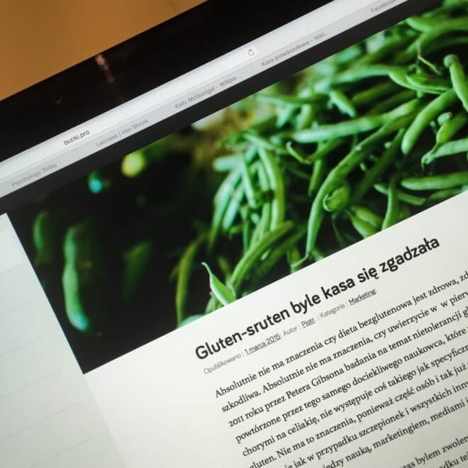 Artykuł o glutenie Piotr Bucki