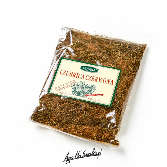 czerwona czubrica mieszanka ziołowa przyprawa