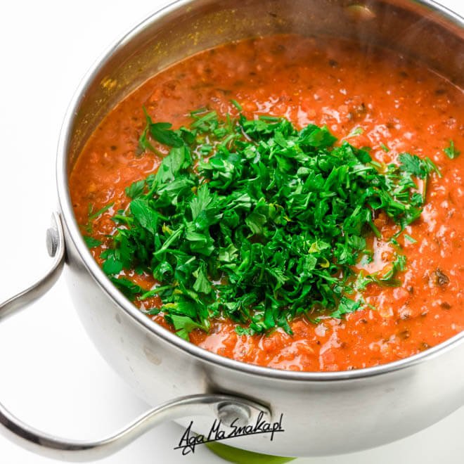 prosty i zdrowy wegański sos warzywny szybkie gotowanie
