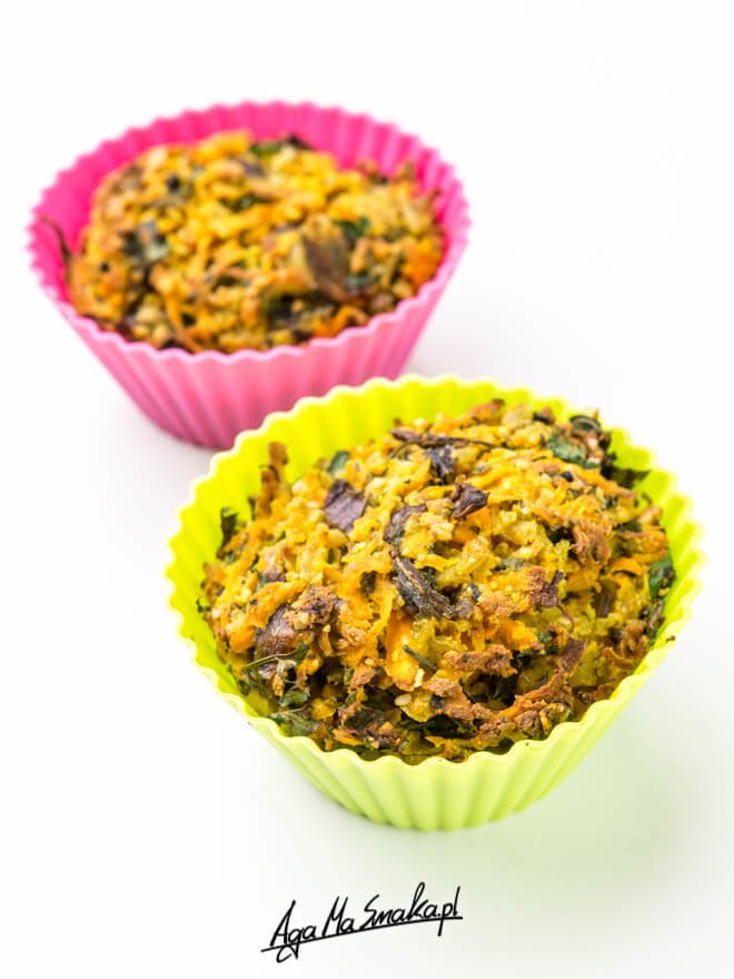 bezglutenowe muffiny wytrawne z batatem na śniadanie prosty przepis wegański