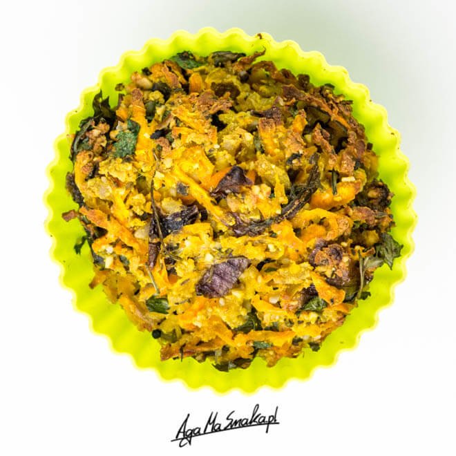 bezglutenowe wegańskie wytrawne muffiny z tofu na śniadanie