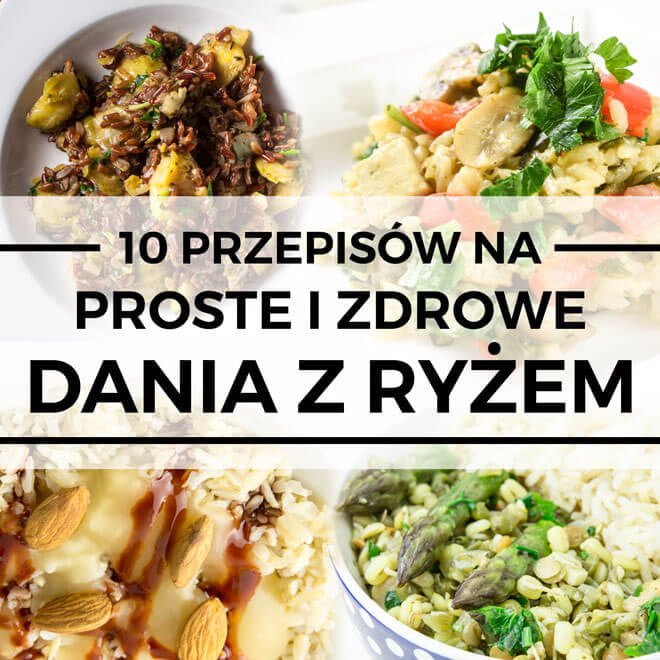 bezglutenowe dania z ryżem zdrowa kolacja