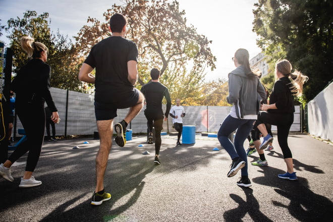 ćwiczenia grupowe fitness zdrowie aktywność